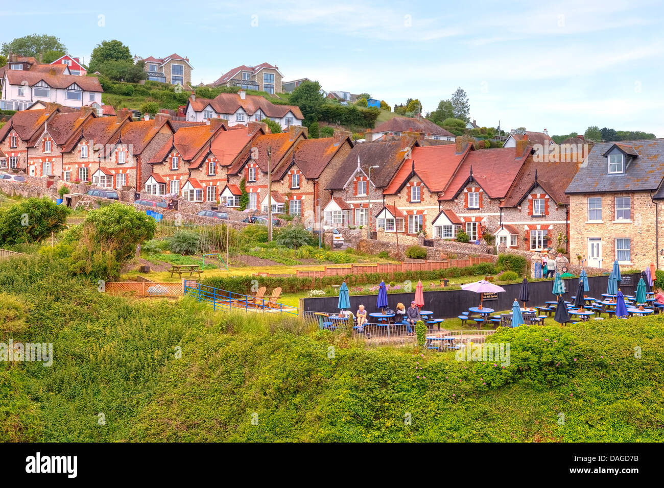 Bier, Devon, Großbritannien Stockfoto