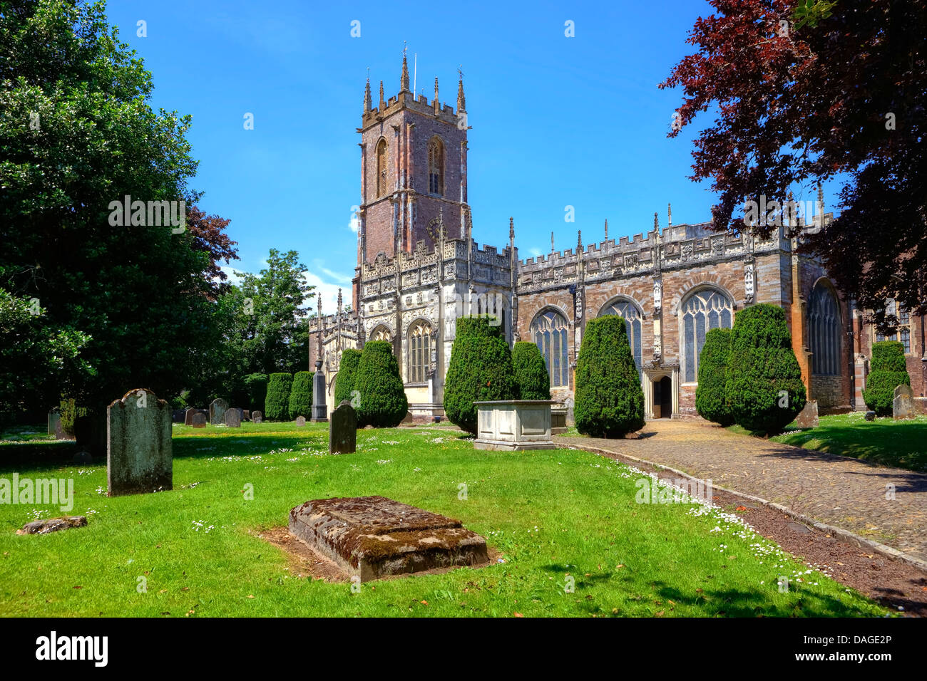 St Peter Kirche, Tiverton, Devon, England, Vereinigtes Königreich Stockfoto