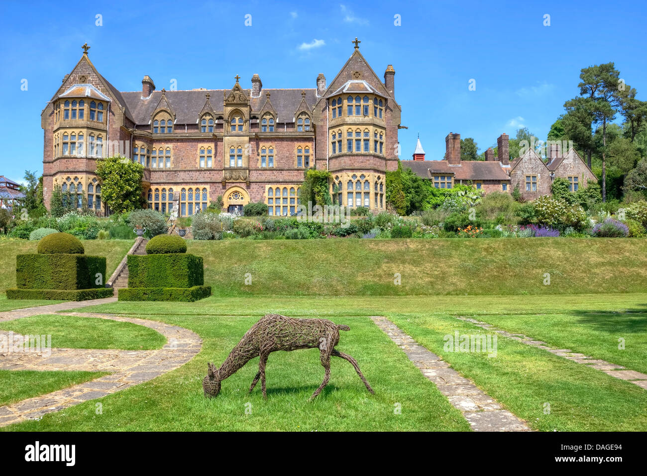 Knightshayes Court, Tiverton, Devon, England, Vereinigtes Königreich Stockfoto