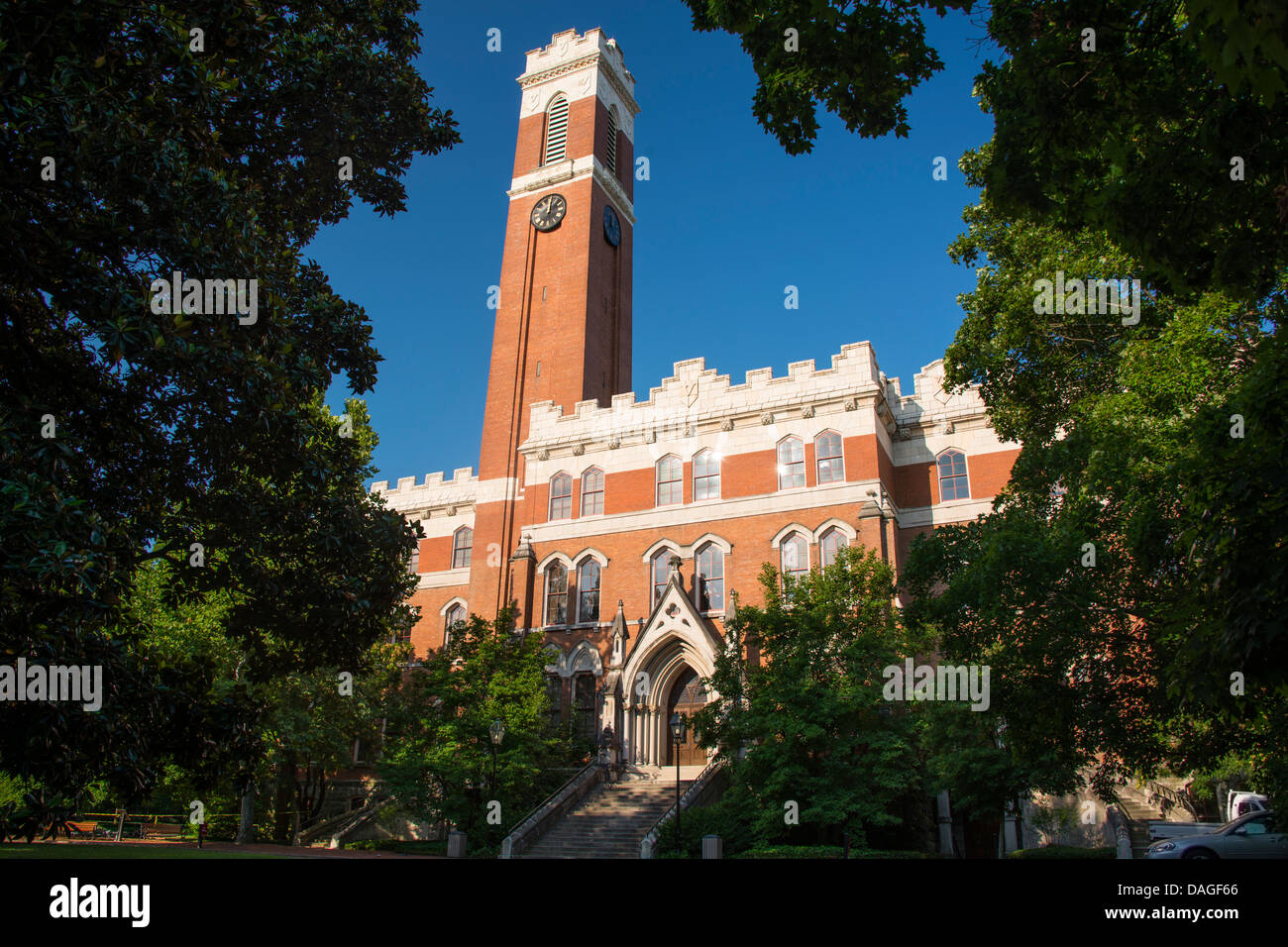 Campus der Vanderbilt Universität in Nashville, Tennessee. Stockfoto