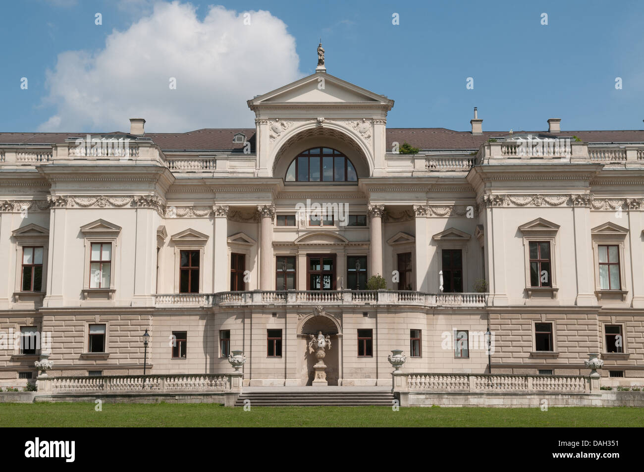 Liechtensteinische House, Alsergrund, Wien, Österreich. Stockfoto