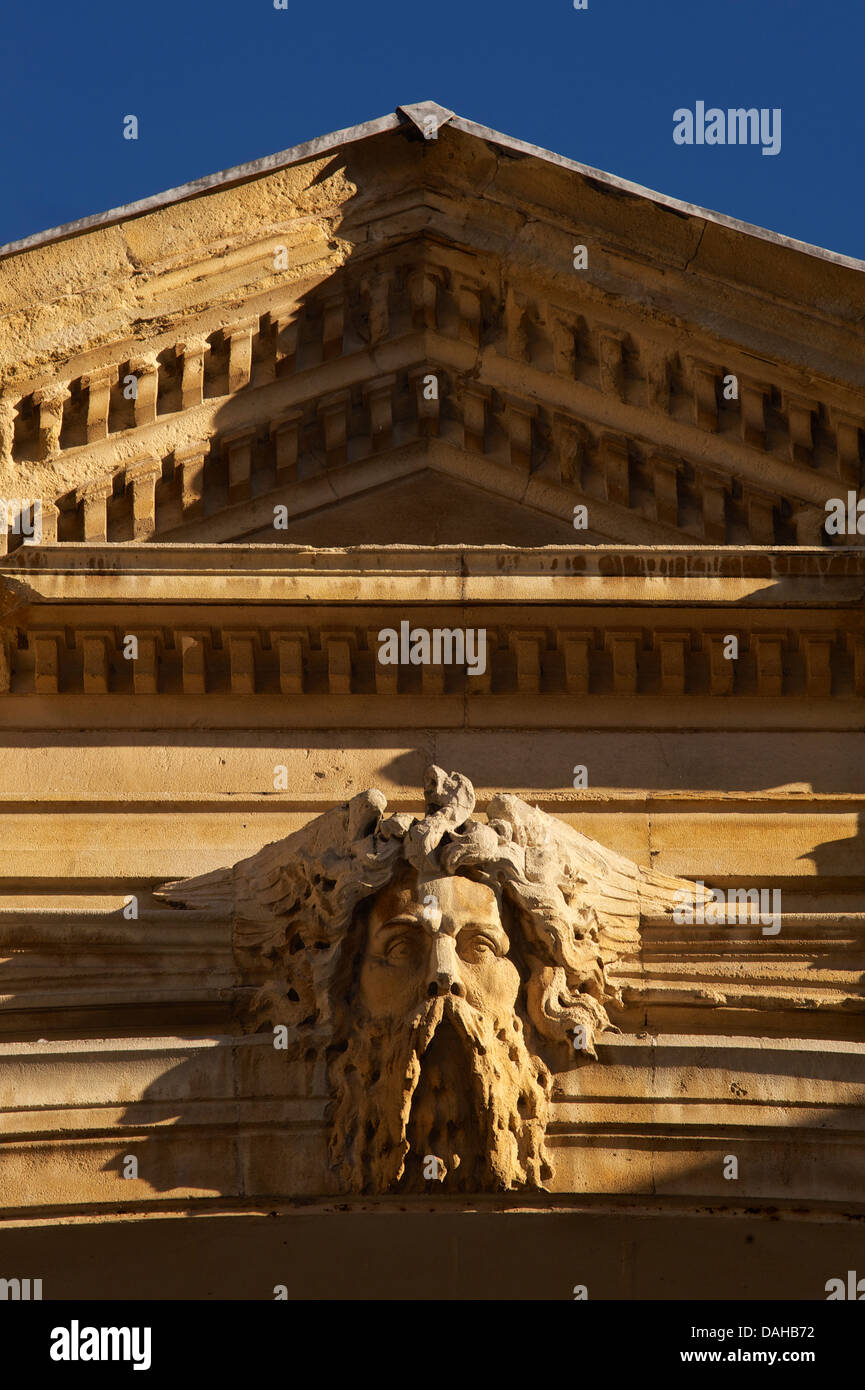 Neoklassische Architektur, York Street Bogen, Bath, Somerset, England Stockfoto
