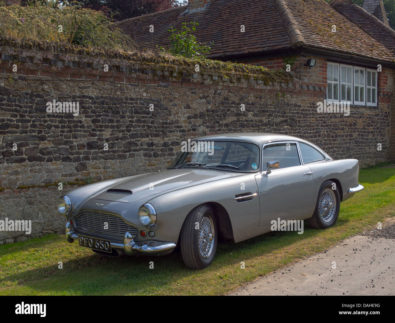 Aston Martin DB4 Stockfoto