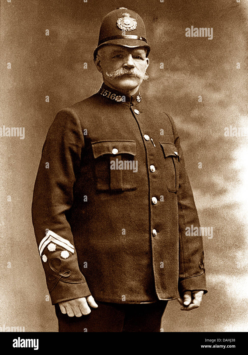 Polizist 1900 Stockfoto