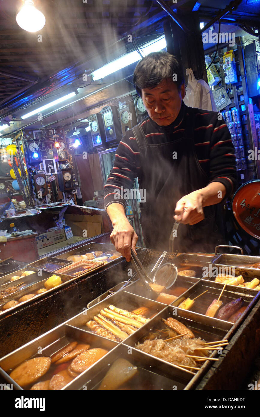 Shinsekai, Osaka, Japan. Stockfoto