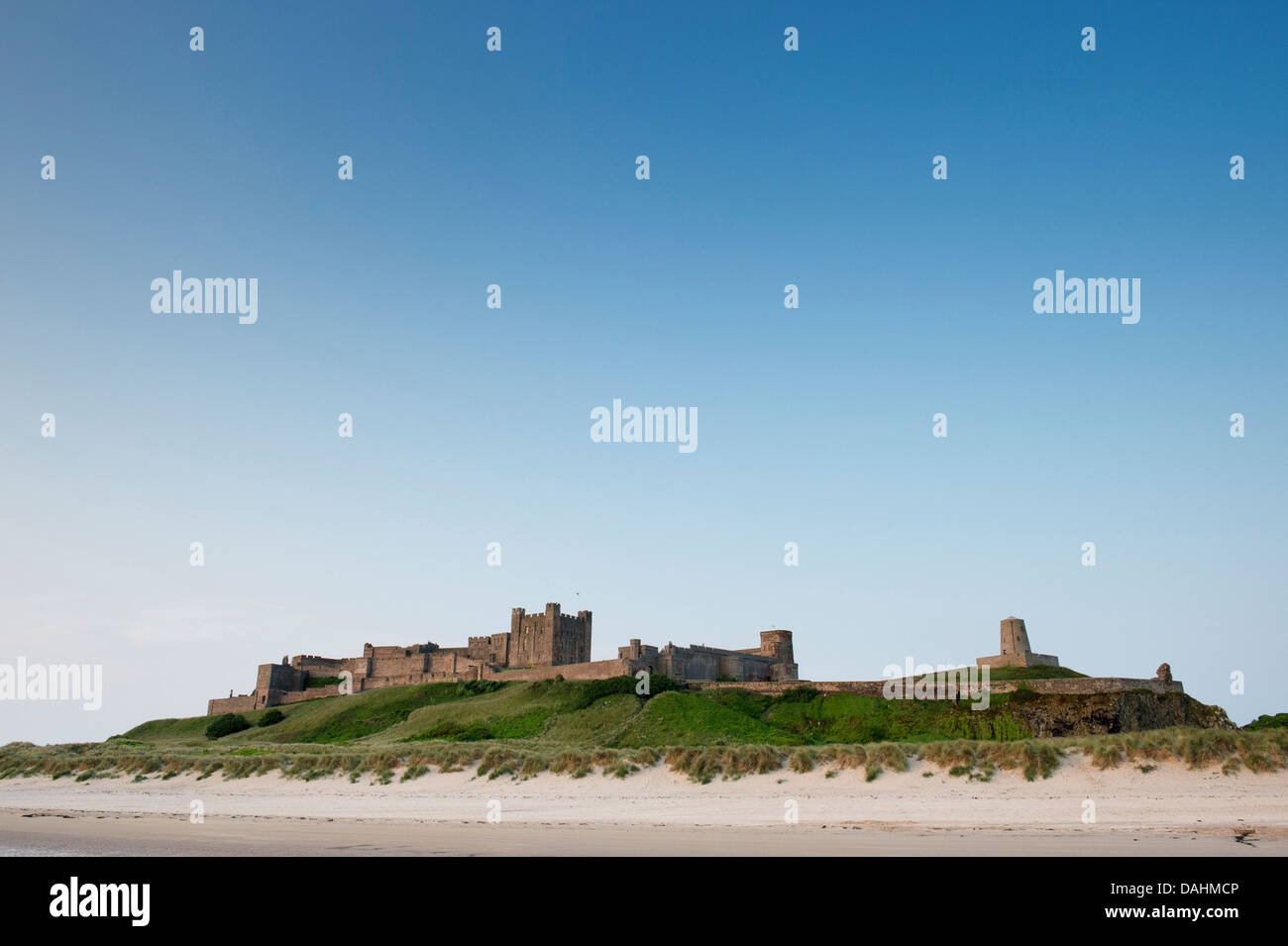 Bamburgh Castle. Northumberland, England Stockfoto