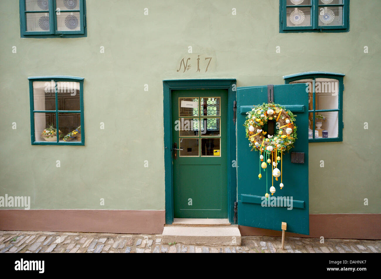 Prager alten bunten Haus Golden Lane Zlata ulička Stockfoto