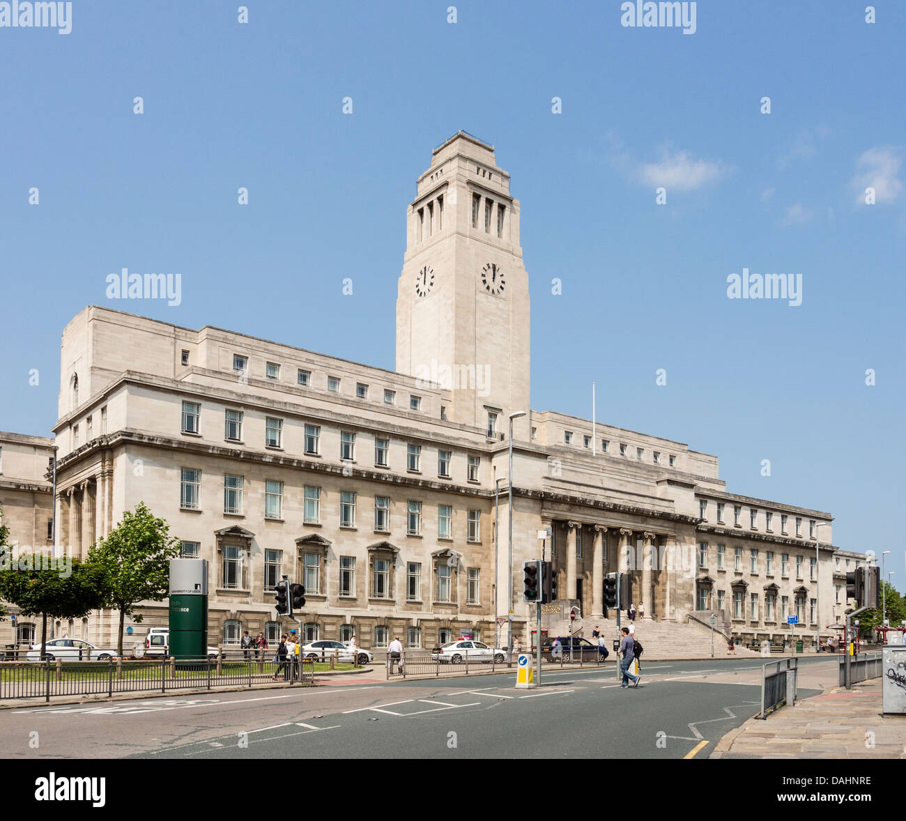 Leeds University Parkinson Building. Yorkshire UK Stockfoto