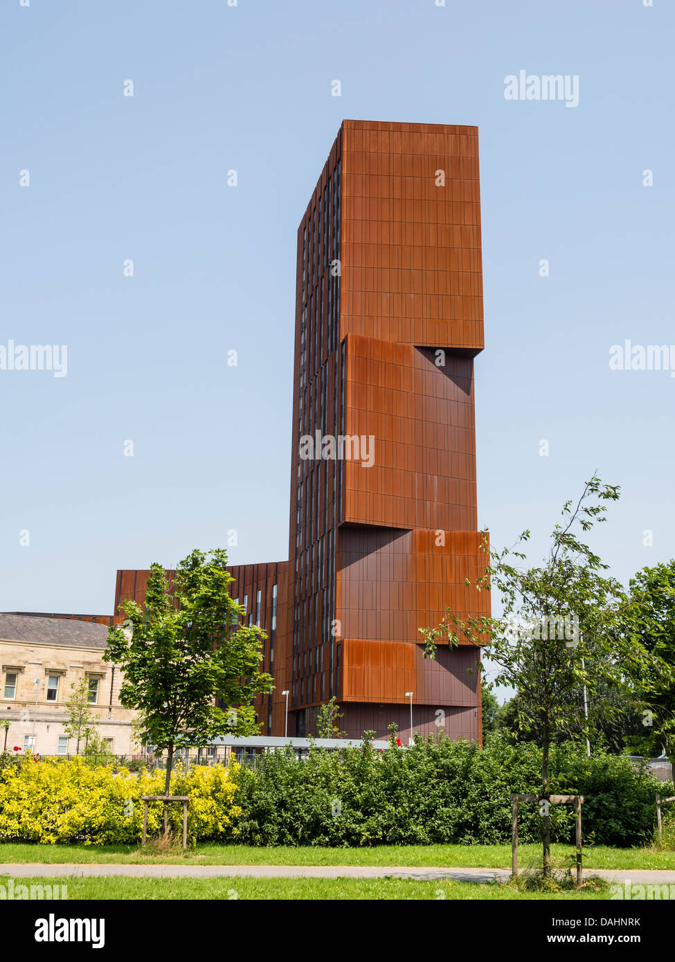 Broadcasting Turm neue Studenten Unterkunft Leeds West Yorkshire UK Stockfoto