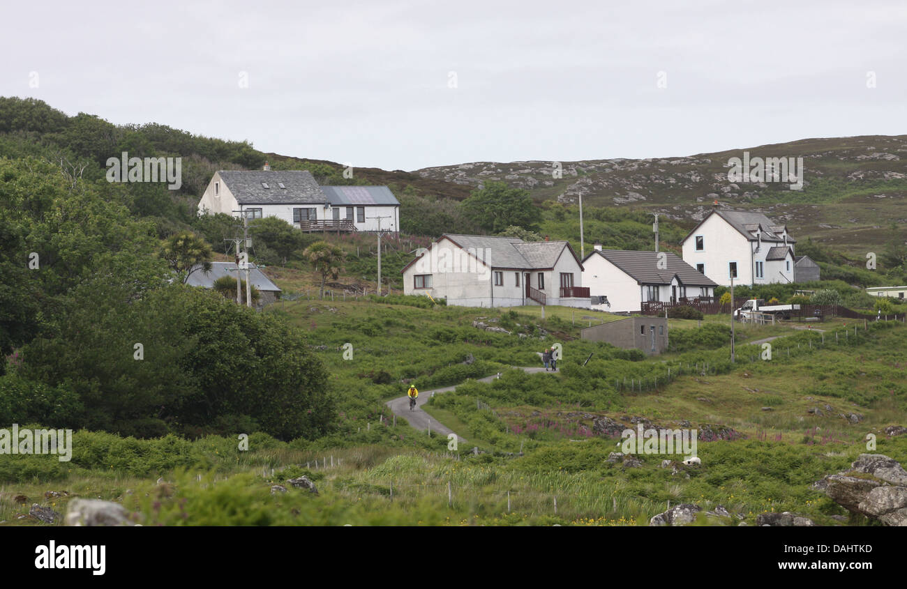 Scalasaig Insel colonsay Schottland juni 2013 Stockfoto