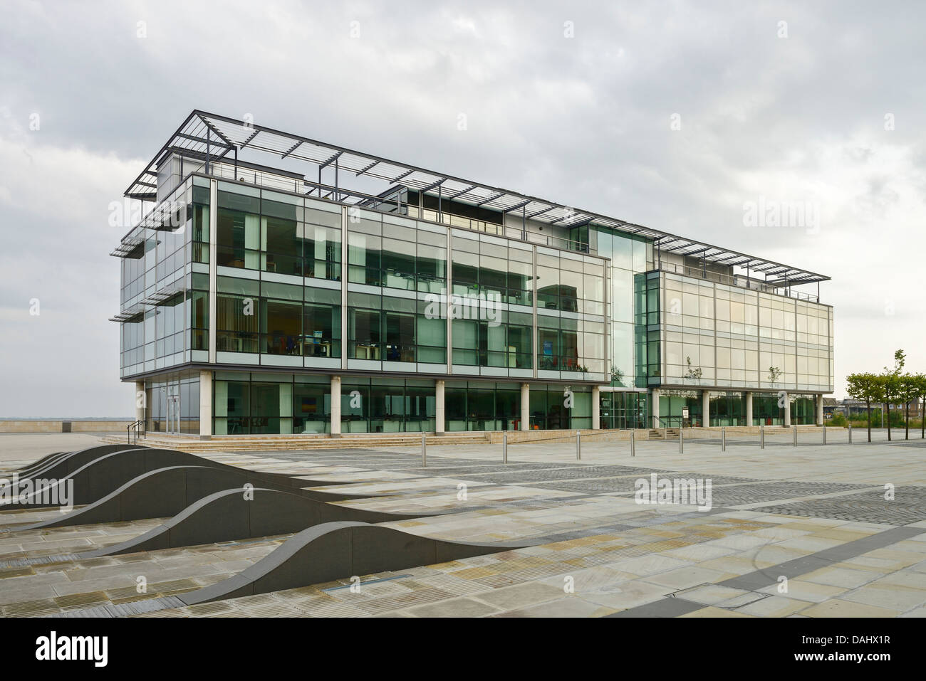 Bürogebäude am Humber Kais Hull UK Stockfoto