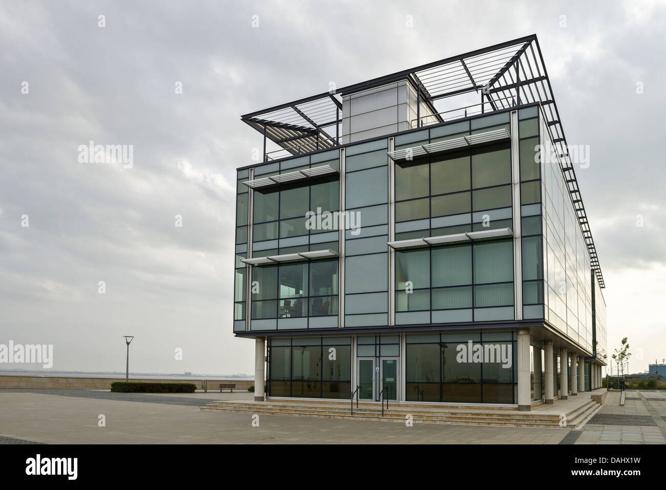 Bürogebäude am Humber Kais Hull UK Stockfoto