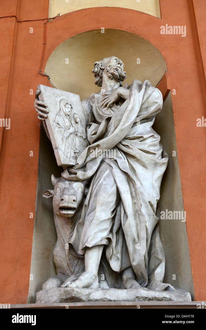 Bologna-Italien-Statue in der Kirche San Luca Stockfoto
