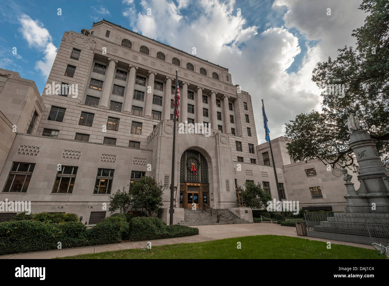 Caddo Parish Courthouse, Shreveport, Louisiana, Vereinigte Staaten von Amerika Stockfoto