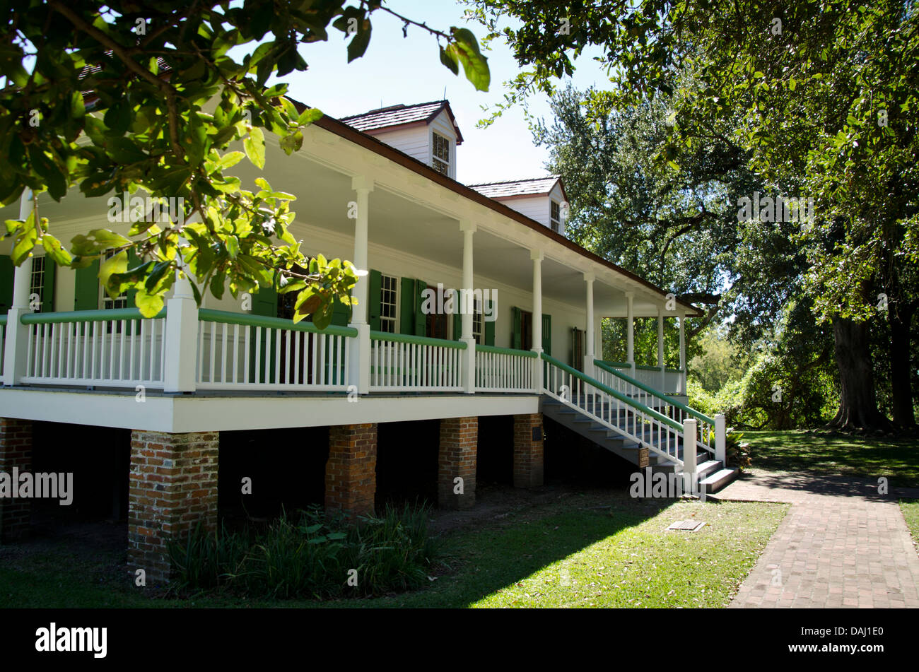 Magnolia Mound Plantation, Baton Rouge, Louisiana, Vereinigte Staaten von Amerika Stockfoto