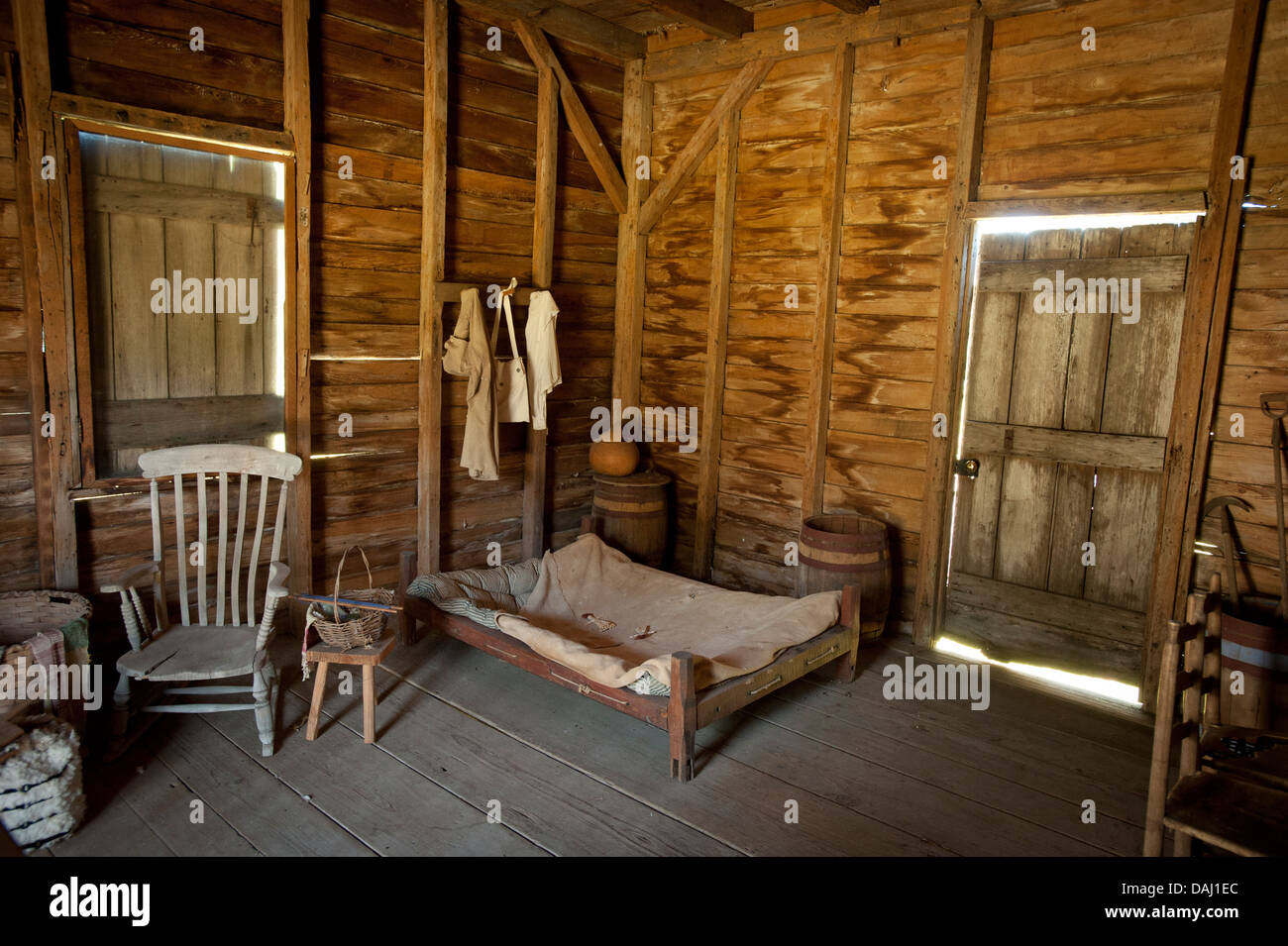 Magnolia Mound Plantation, Baton Rouge, Louisiana, Vereinigte Staaten von Amerika Stockfoto
