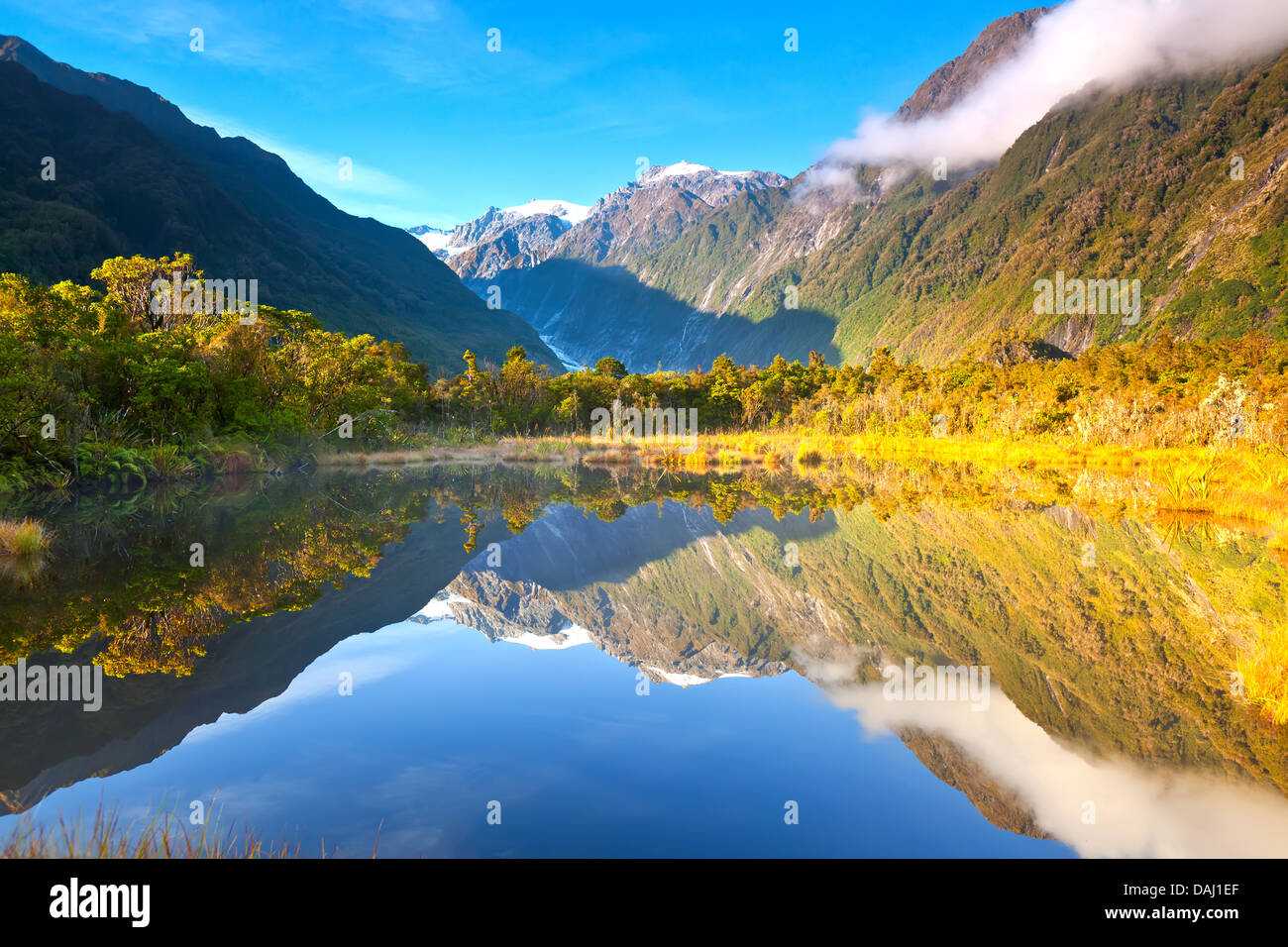 Peter es Pool Franz Joseph Gletscher Südinsel Neuseeland Stockfoto