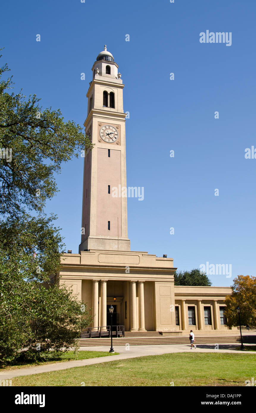 Louisiana State University in Baton Rouge, Louisiana, Vereinigte Staaten von Amerika Stockfoto