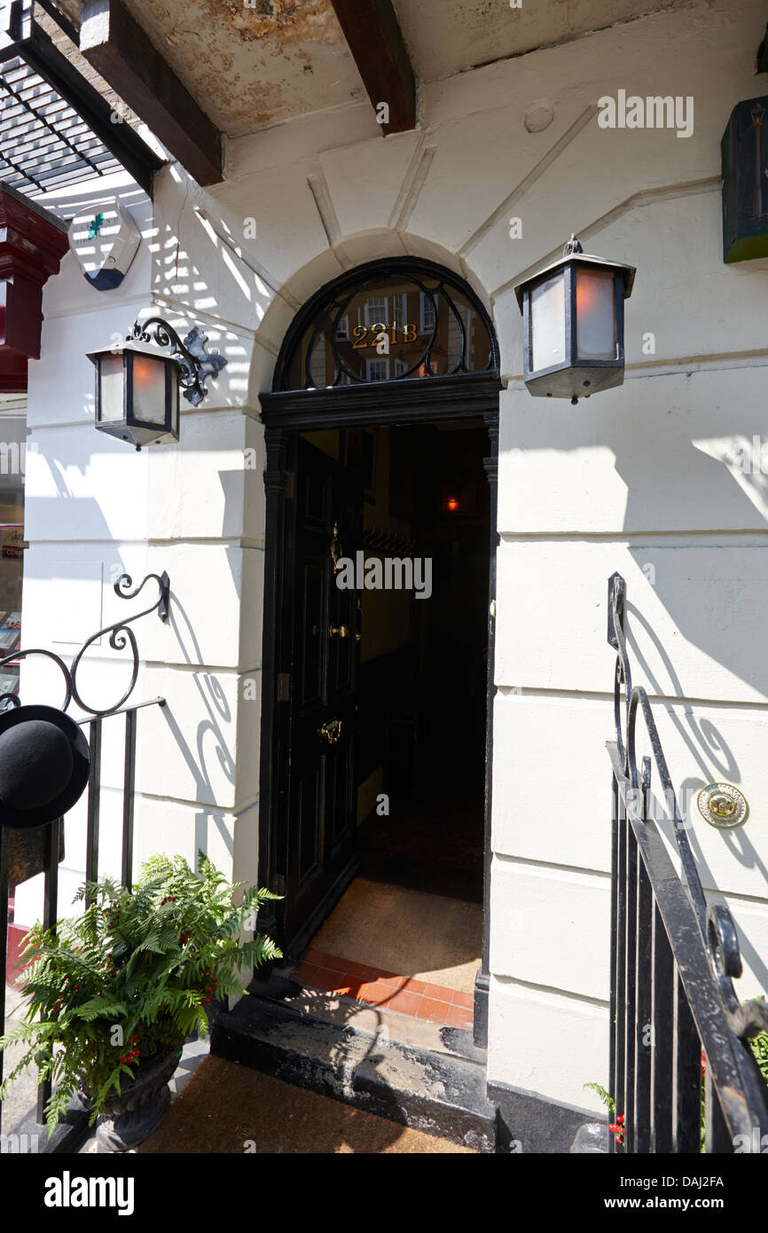 Sherlock Holmes Museum 221 b Baker street London, England uk Stockfoto