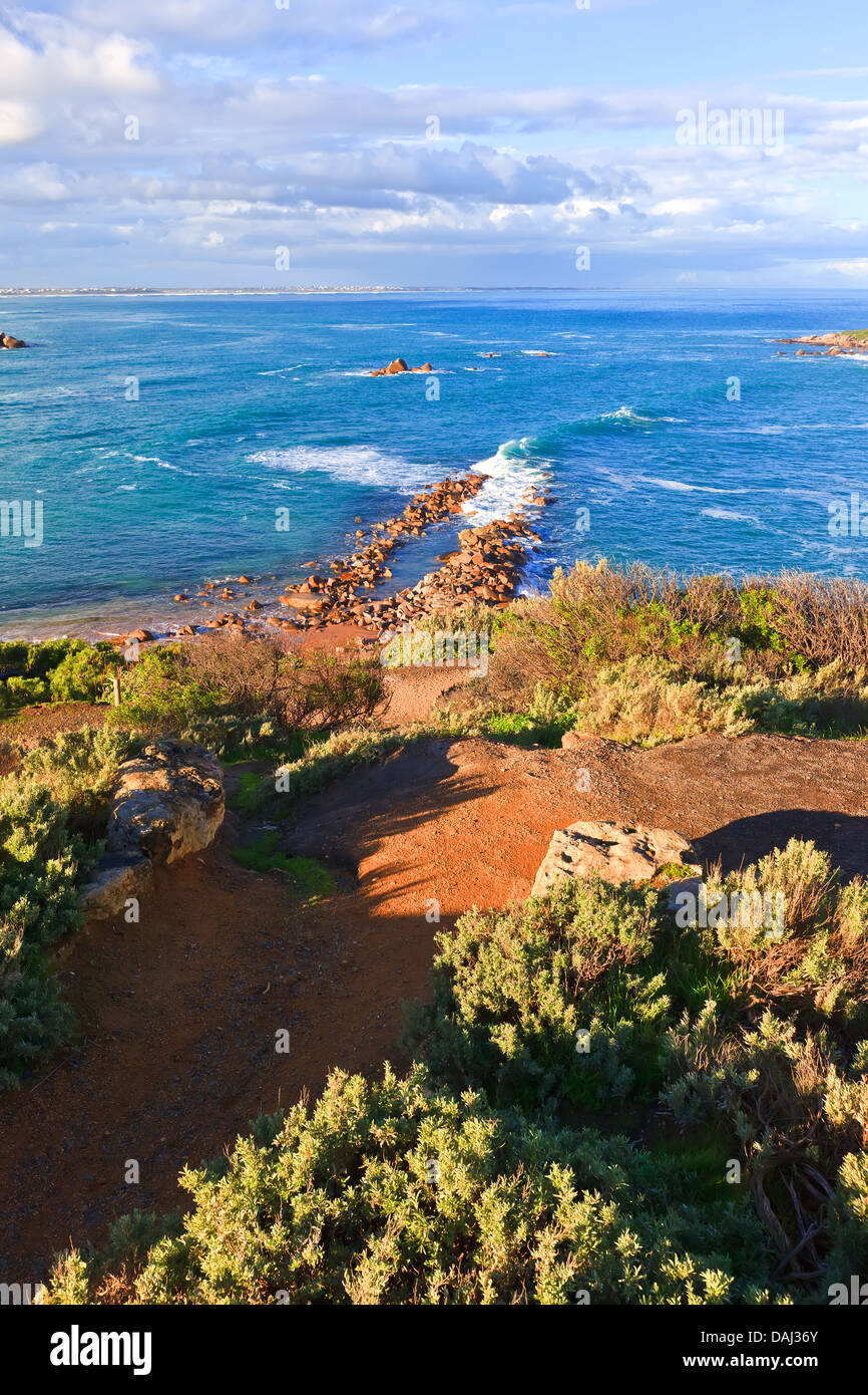 Fleurieu Peninsula Commodore Reserve Lookout Port Elliot Südaustralien Stockfoto