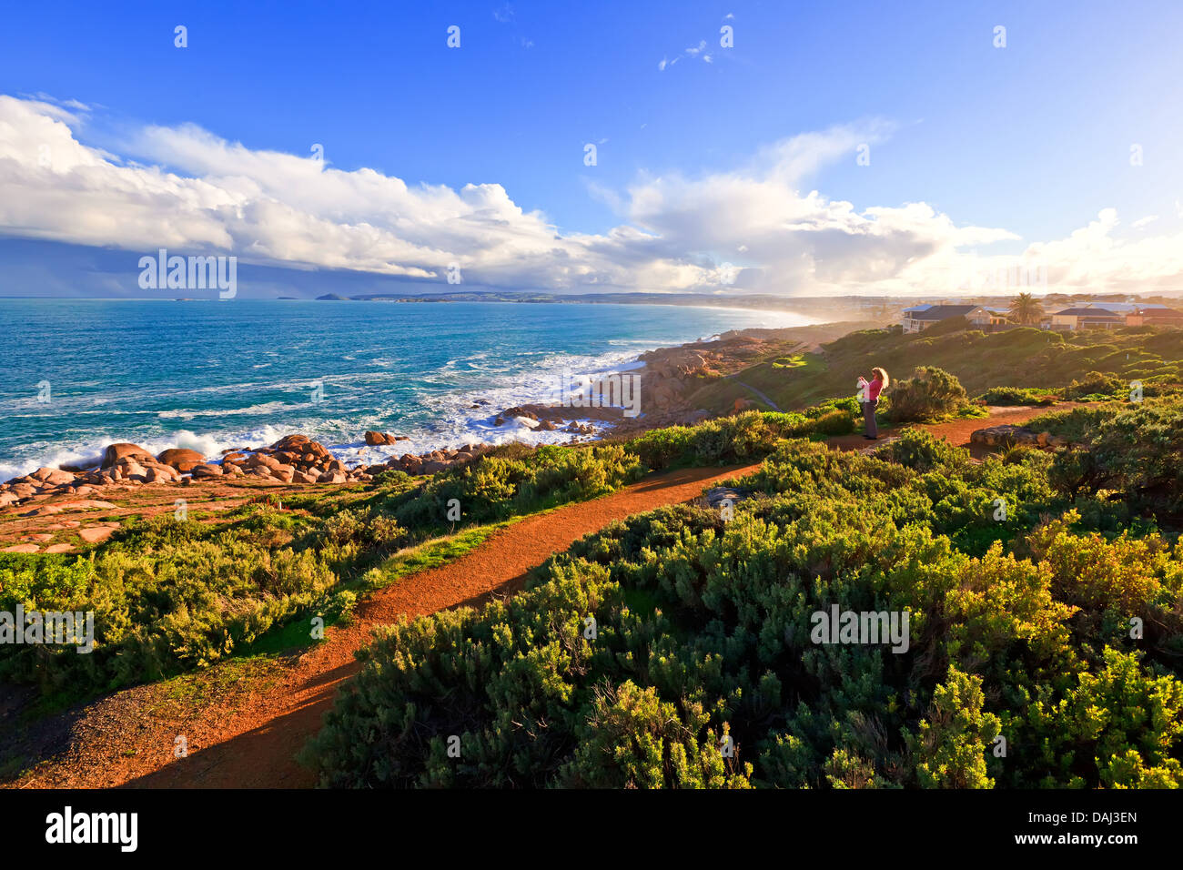 Fleurieu Peninsula Commodore Reserve Lookout Port Elliot Südaustralien Stockfoto