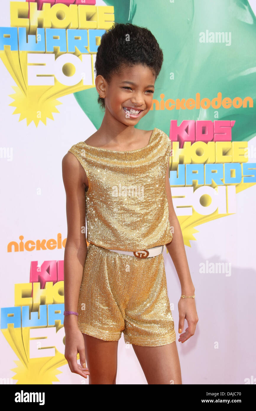 USamerikanische Schauspielerin und Sängerin Willow Smith besucht der Nickelodeon Kids