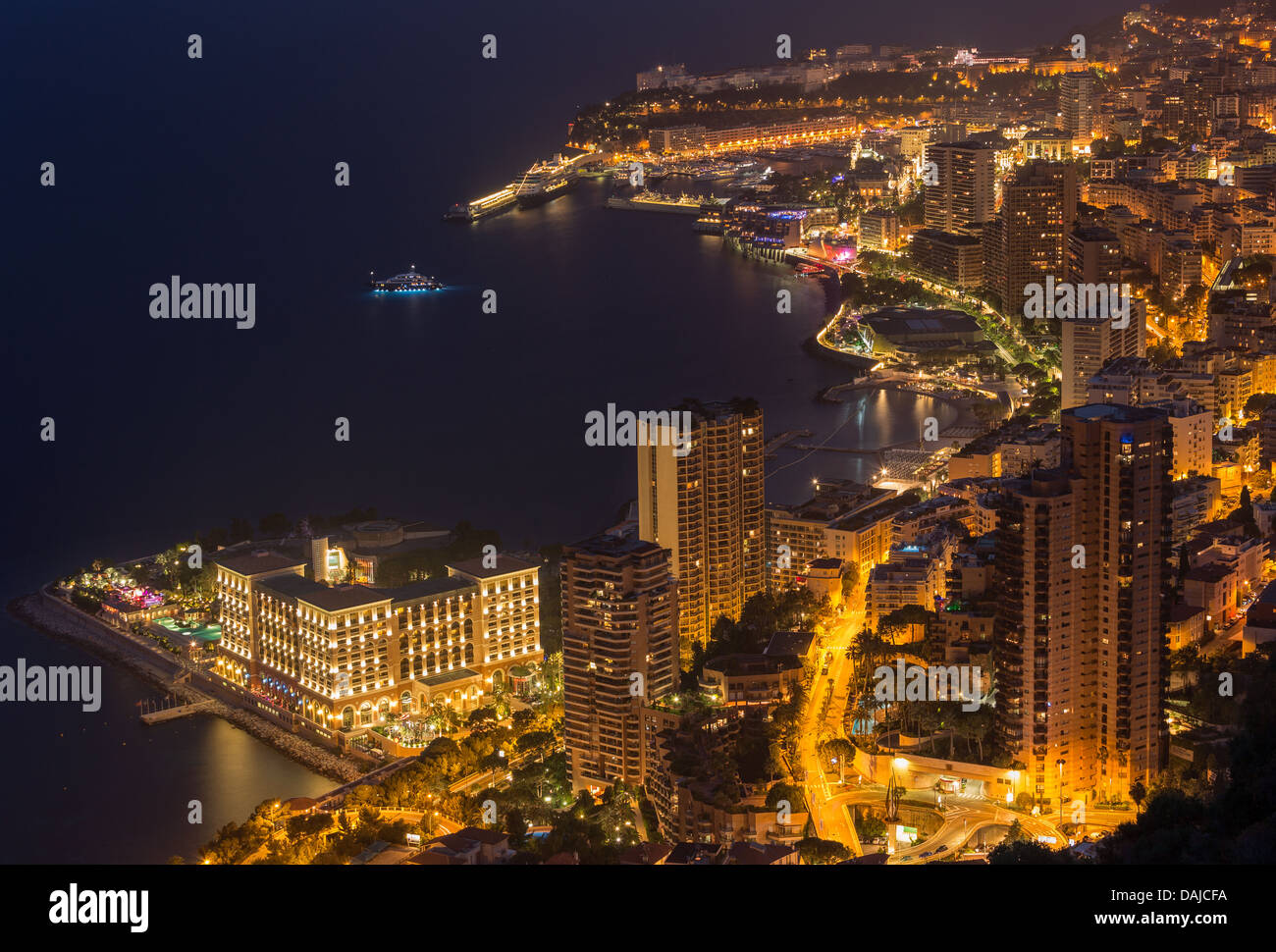 Monte Carlo in Monaco Stockfoto