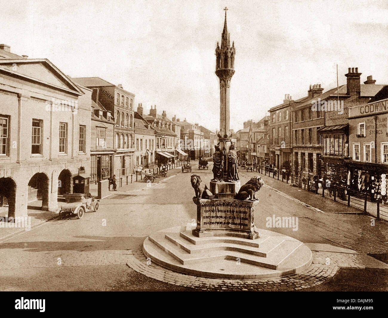 Newport Isle Of Wight frühen 1900er Jahren Stockfoto