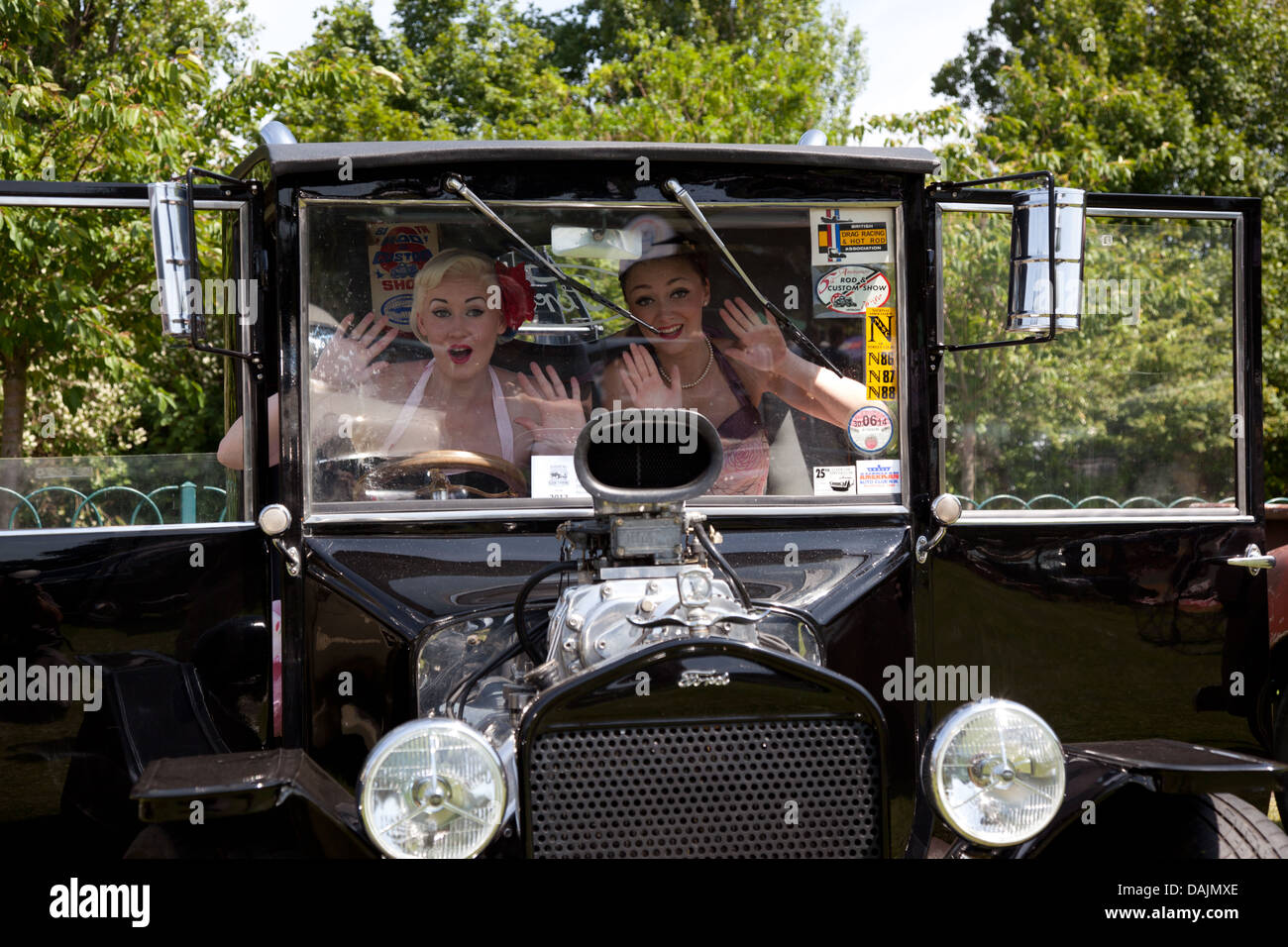 Disbury Classic Car Show 2013 Stockfoto