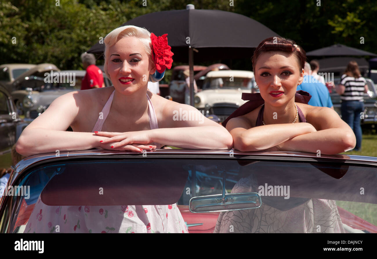 Disbury Classic Car Show 2013 Stockfoto