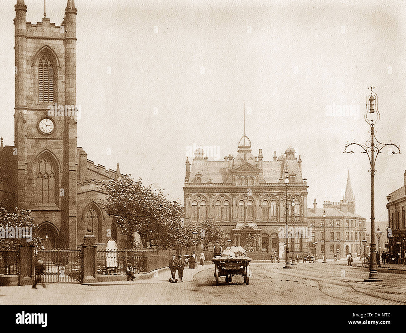 Pendleton Rathaus Anfang 1900 Stockfoto