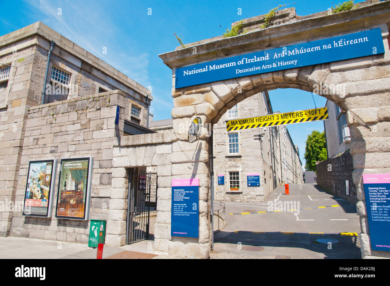 Nationalmuseum für dekorative Kunst und Geschichte Dublin Irland Europa Stockfoto