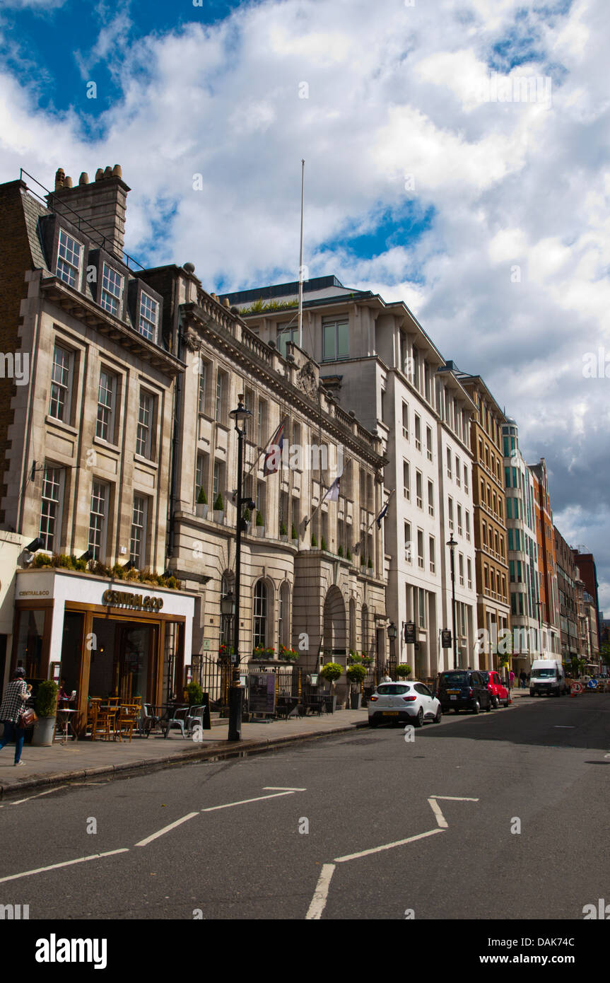 Great Marlborough Street Soho Bezirk central London England Großbritannien UK Europe Stockfoto