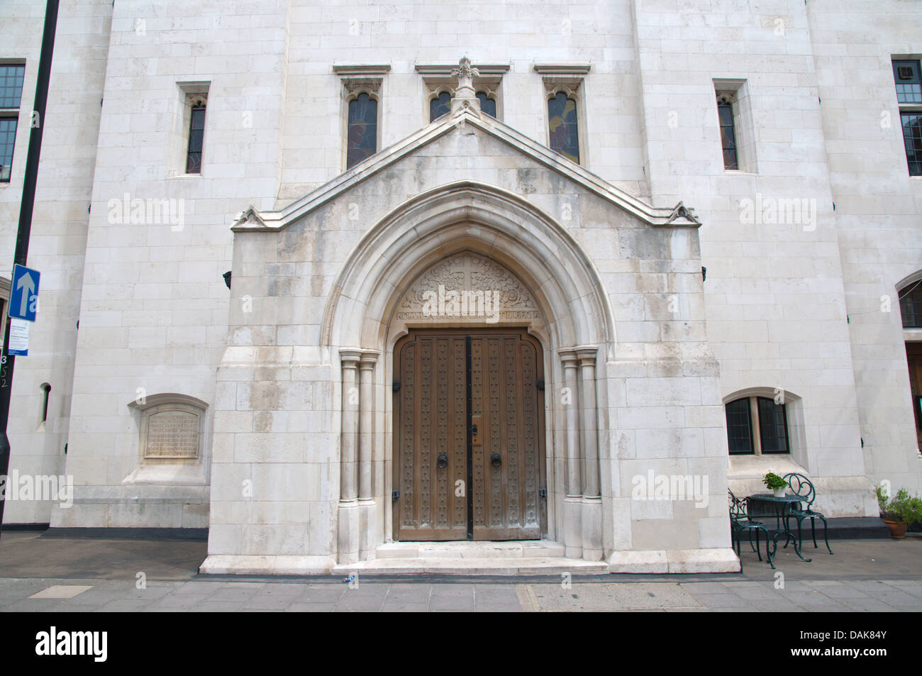 Svenska Kyrkan der schwedischen Kirche Marylebone Bezirk London England Großbritannien UK Europe Stockfoto