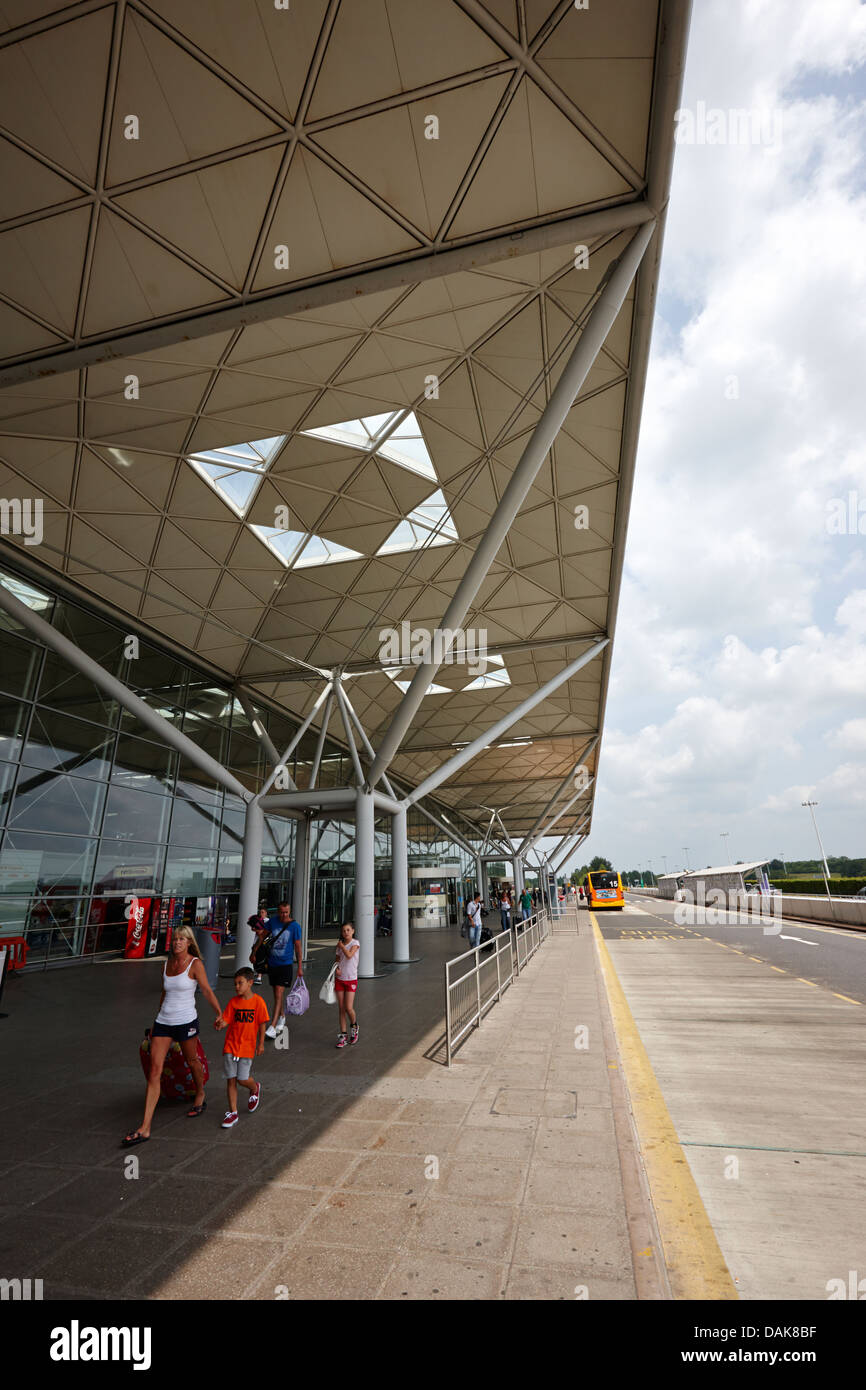 Flughafen London-Stansted Essex, England uk Stockfoto