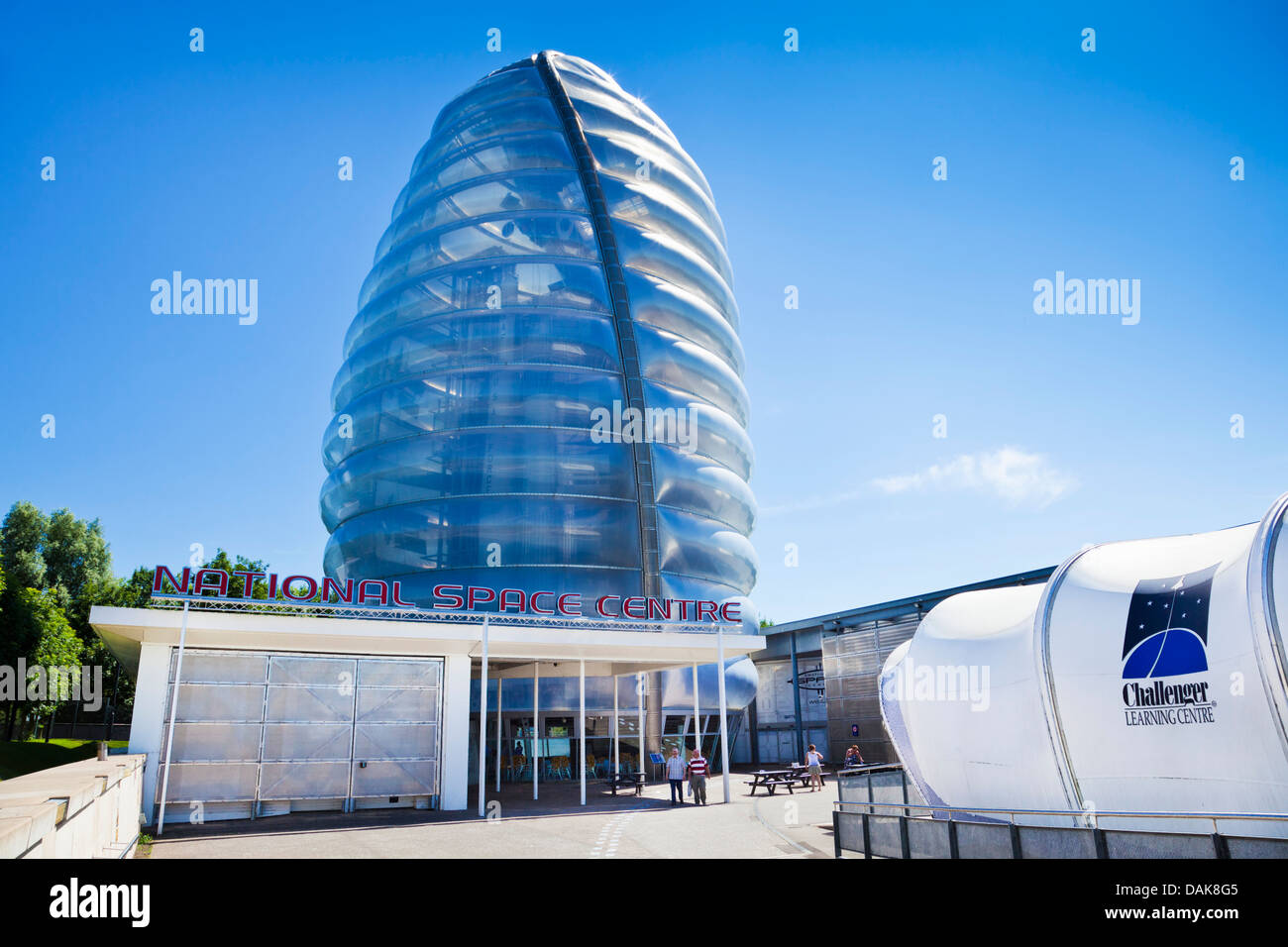 Die Rakete Turm National Space Centre Leicester Leicestershire England UK GB EU Europa Stockfoto