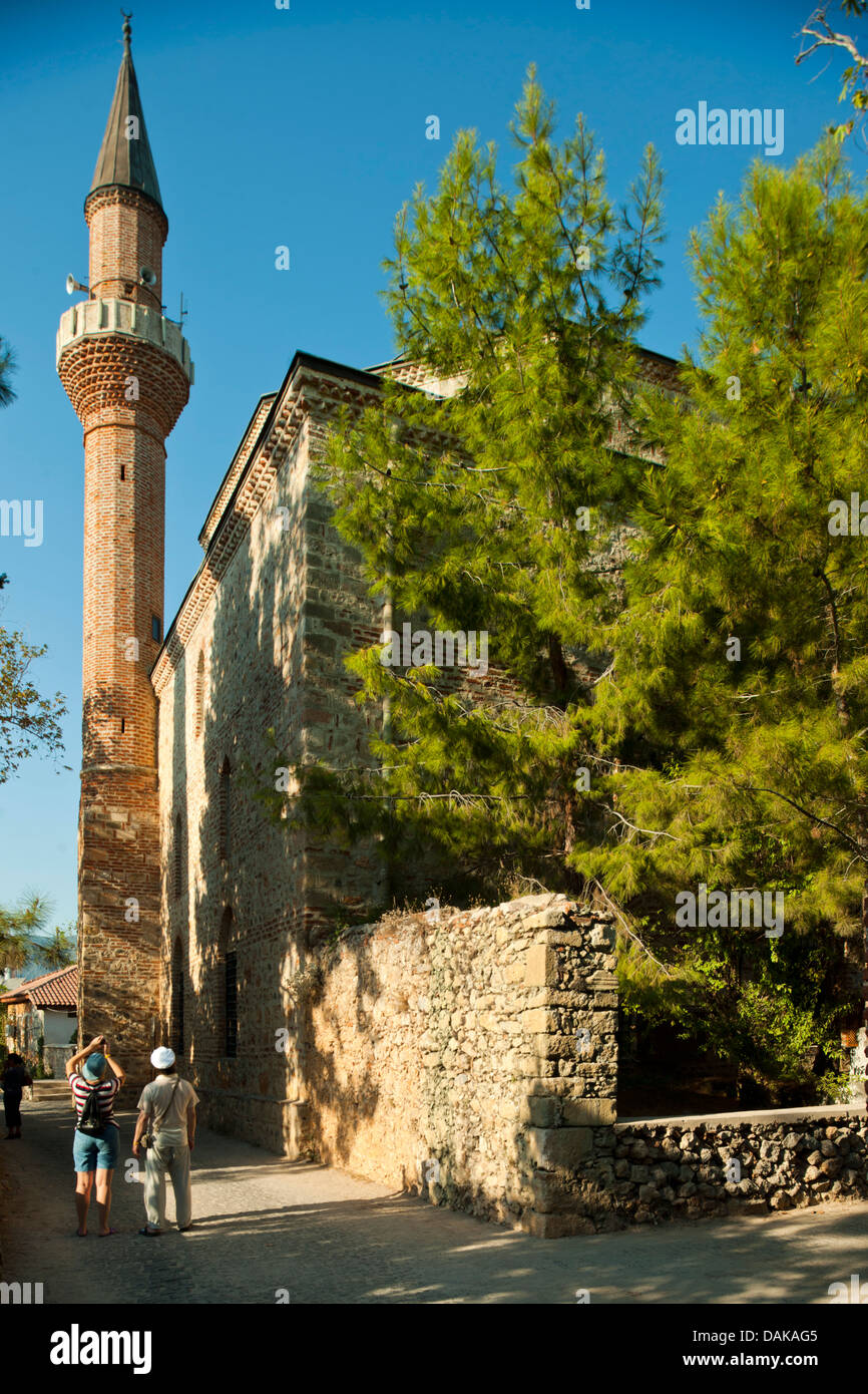 Ägypten, Provinz Antalya, Alanya, Süleymaniye Camii in der Mittleren Burg, Stockfoto