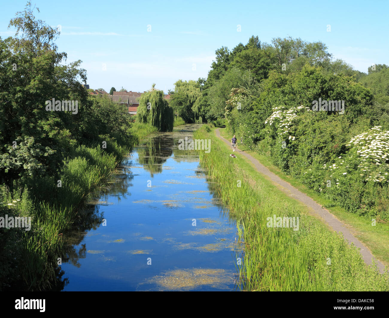 Newport-Kanal, Shropshire Stockfoto