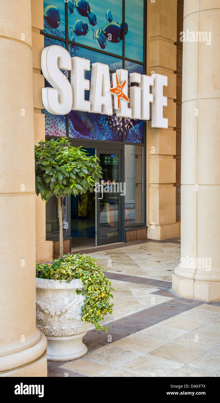 Die neue Sealife Centre in Barton Square im Trafford Centre, Manchester. Stockfoto