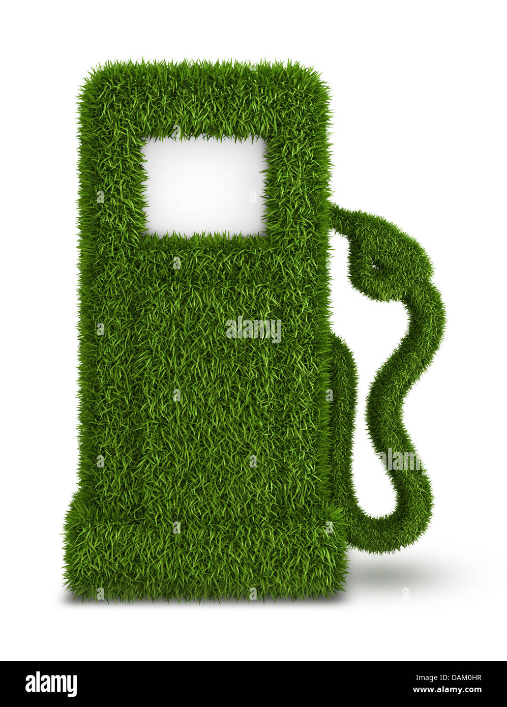 Grasgrün Kraftstoffpumpe Stockfoto