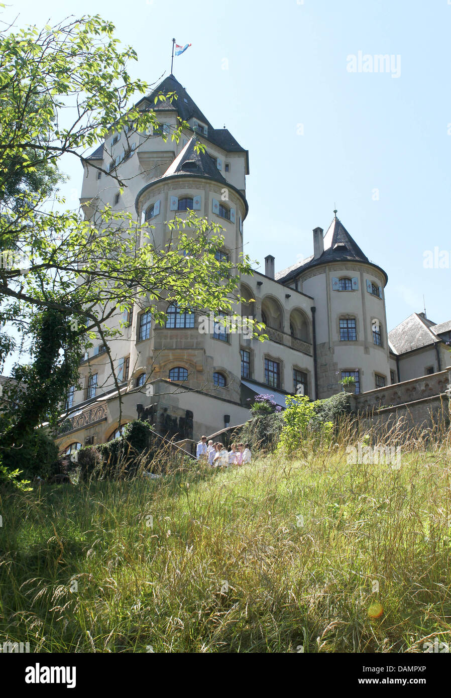 Chateau de Berg in Colmar-Berg, 27. Juni 2011. Foto: Albert Nieboer Niederlande Stockfoto