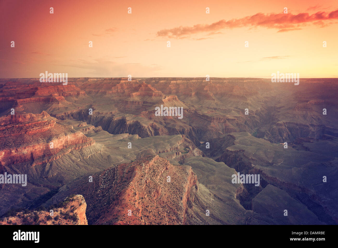 USA, Arizona, Grand Canyon Nationalpark (South Rim), Lipan Punkt Stockfoto