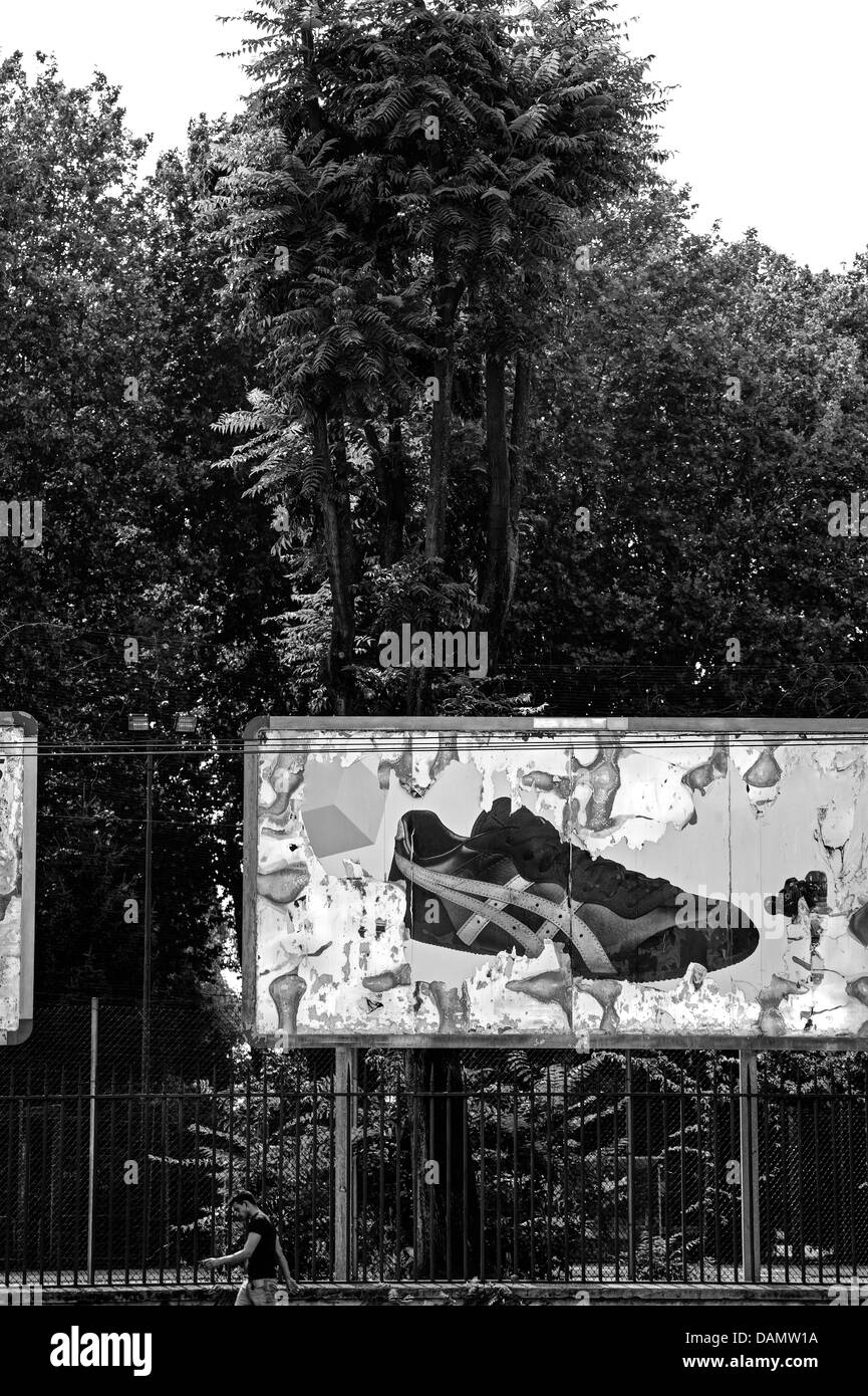 Billboard. Mailand, Italien Stockfoto