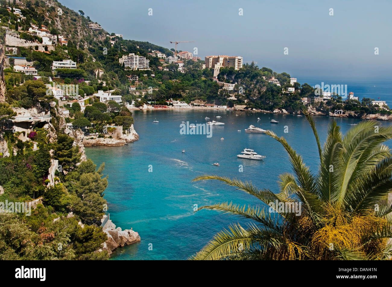 Küste Cap Estel zwischen Nizza und Monaco Cote d ' Azur Stockfoto