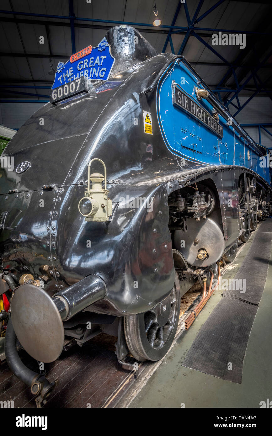 Die große Sammlung von A4 Pacific Loks im National Railway Museum in