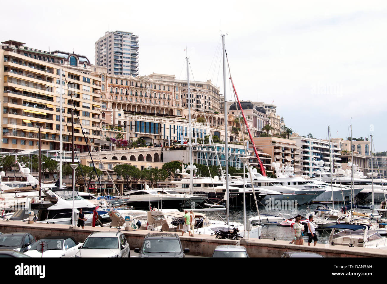 Hafen Hafen Monte Carlo Monaco Cote d ' Azur Côte d ' Azur, Stockfoto