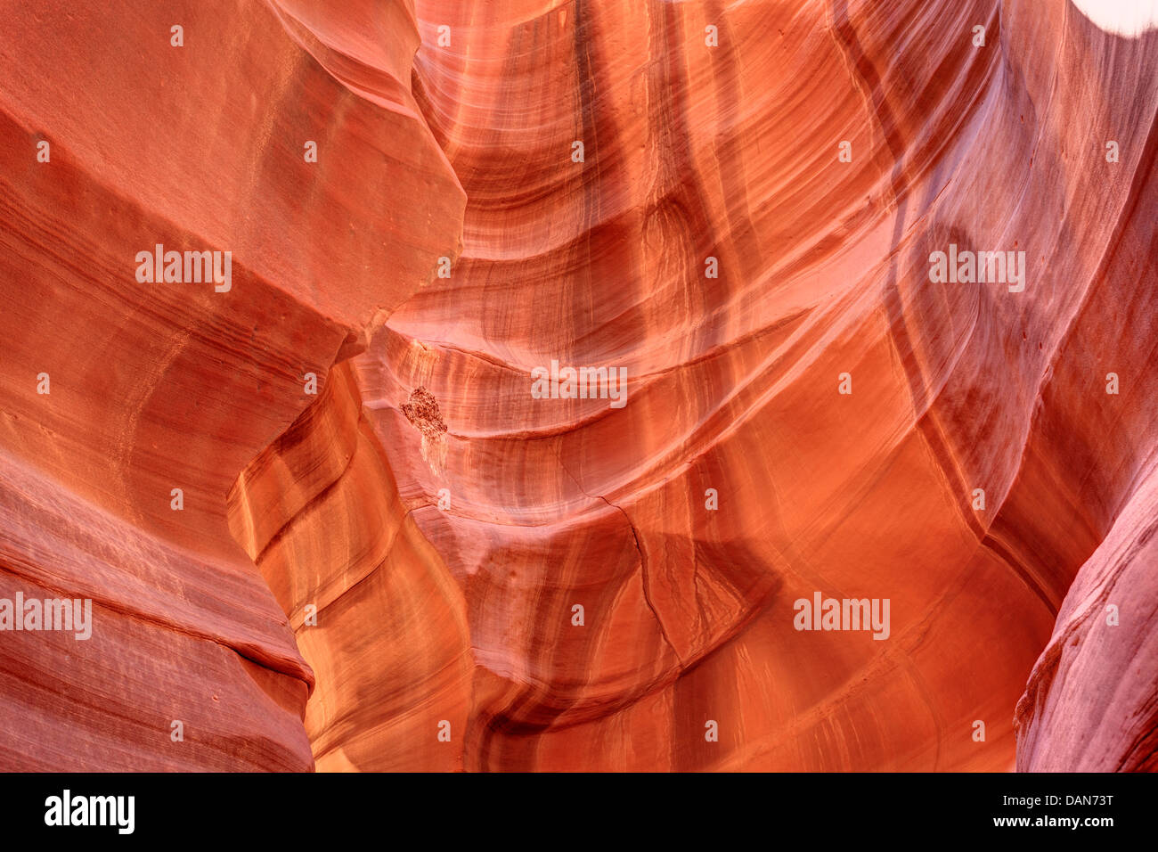 USA, Arizona, Seite, Upper Antelope Canyon Stockfoto