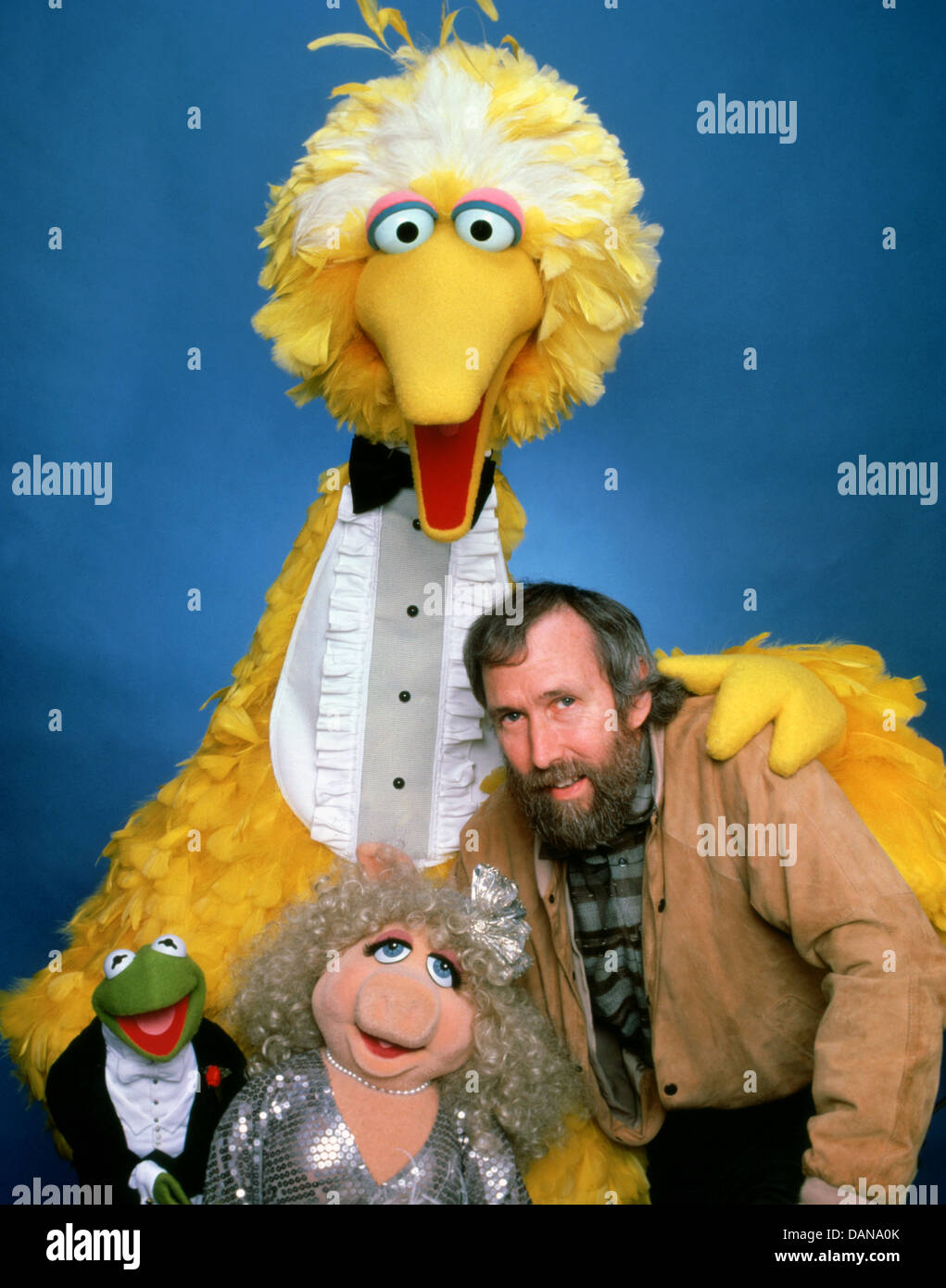 SESAME STREET (TV) USA JIM HENSON, GROßER VOGEL, MISS PIGGY, KERMET SMSR 013 MOVIESTORE SAMMLUNG LTD Stockfoto