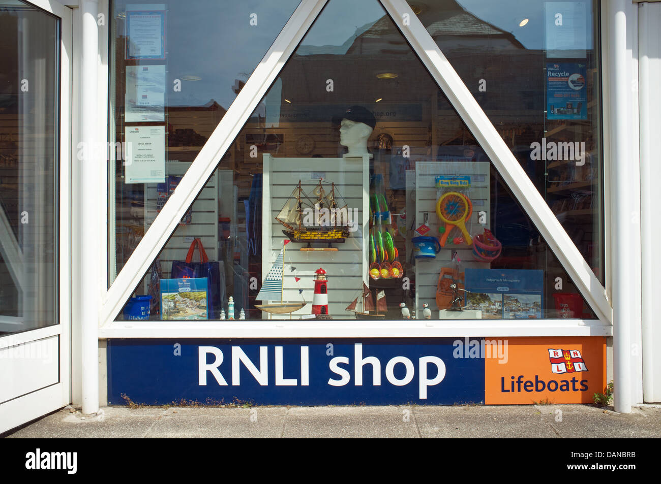 RNLI Shop Aldeburgh Suffolk UK Stockfoto