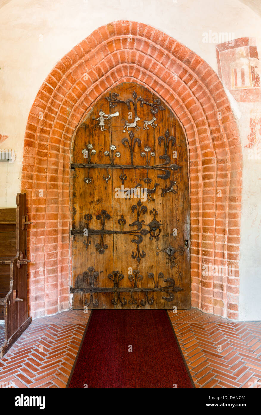 St. Marien Kirche in Hollola, Finnland Stockfoto